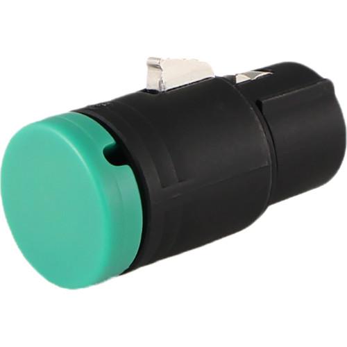 Cable Techniques CT-LPXLR-3F-G Low-Profile XLR 3-Pin Female Connector with Adjustable Side Cable-Exit