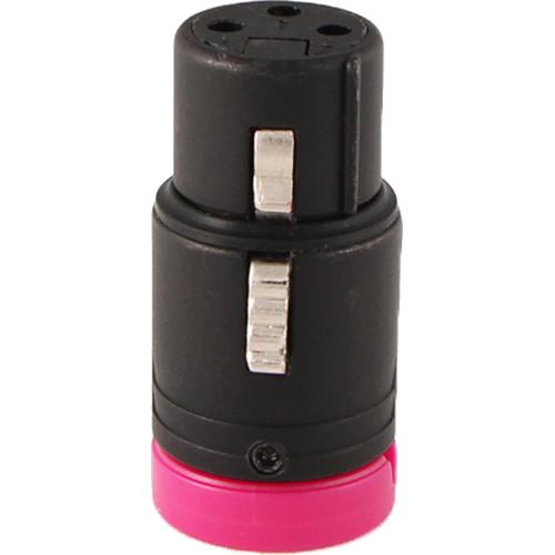 Cable Techniques CT-LPXLR-3F-P Low-Profile XLR 3-Pin Female Connector with Adjustable Side Cable-Exit