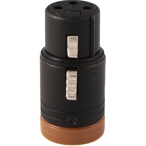 Cable Techniques CT-LPXLR-3F-S Low-Profile XLR 3-Pin Female Connector with Adjustable Side Cable-Exit