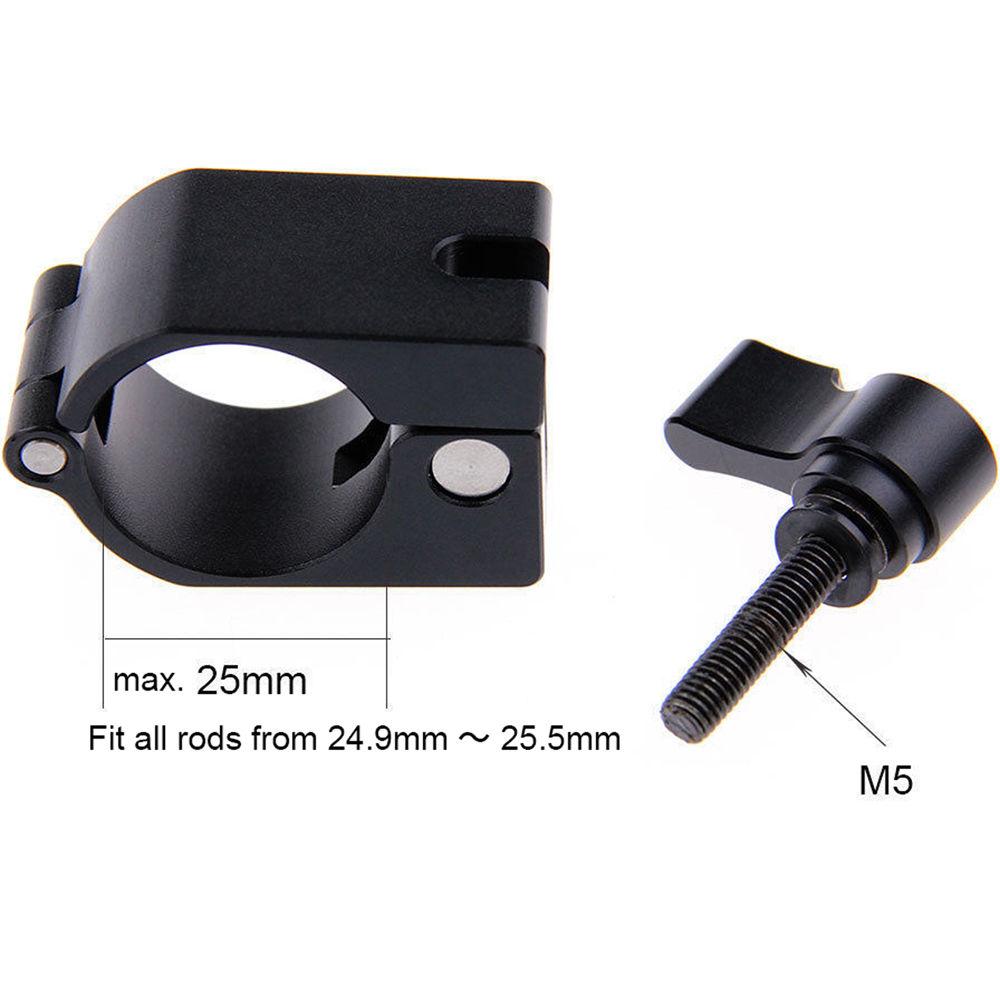 CAMVATE 25mm Rod Clamp with Shoe Mount for DJI Ronin-M, FREEFLY MōVI