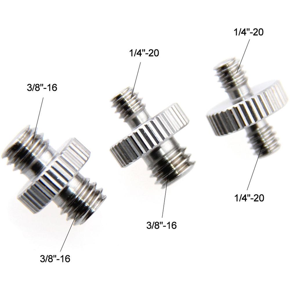 CAMVATE Male-to-Male Screw Adapter Set