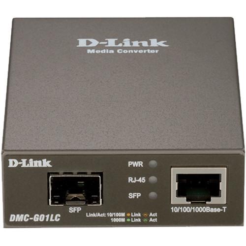 D-Link 10 100 1000 to SFP Media Converter