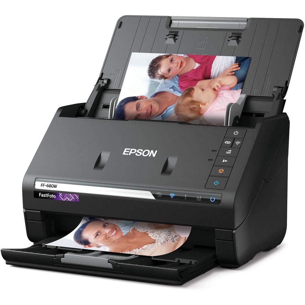 Epson FastFoto FF-680W Photo Scanner