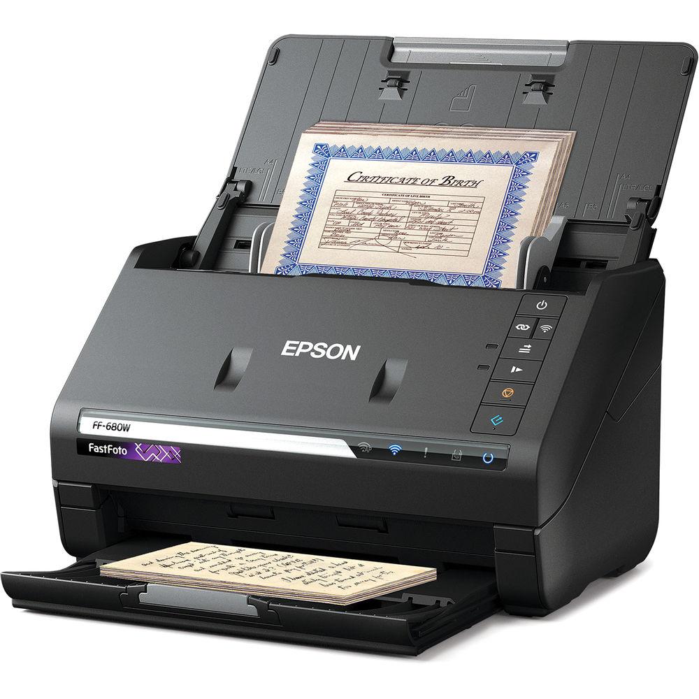 Epson FastFoto FF-680W Photo Scanner