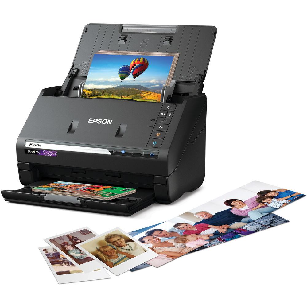Epson FastFoto FF-680W Photo Scanner