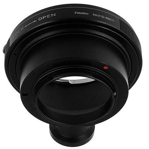 FotodioX Lens Mount Adapter for Nikon G-Type F-Mount Lens to Nikon 1-Series Camera