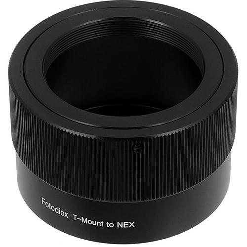 FotodioX Lens Mount Adapter for T-Mount T T-2 Screw Mount SLR Lens to Sony Alpha E-Mount Mirrorless Camera Body