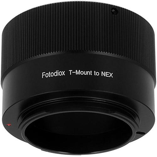 FotodioX Lens Mount Adapter for T-Mount T T-2 Screw Mount SLR Lens to Sony Alpha E-Mount Mirrorless Camera Body