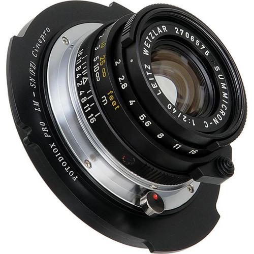FotodioX Pro Lens Mount Adapter for Leica M Rangefinder Lens to Sony Cinealta FZ-Mount Camera Body