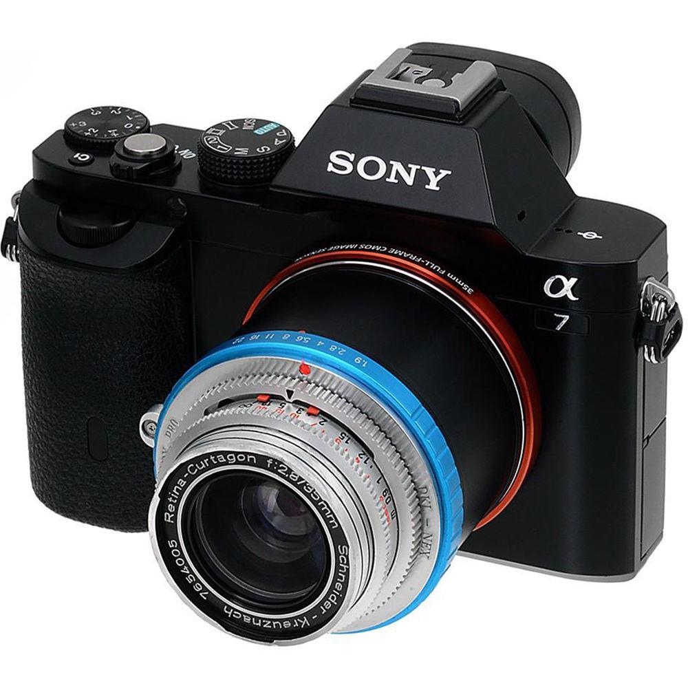 FotodioX Pro Mount Adapter for Deckel-Bayonet Lens to Sony E-Mount Camera