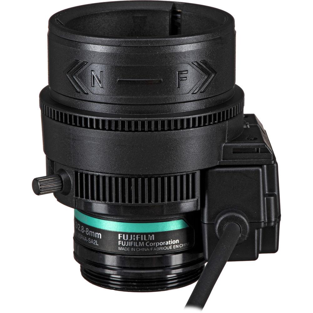 Fujinon YV2.8X2.8SR4A-SA2L CS-Mount 2.8-8mm Varifocal Lens with Long Cable