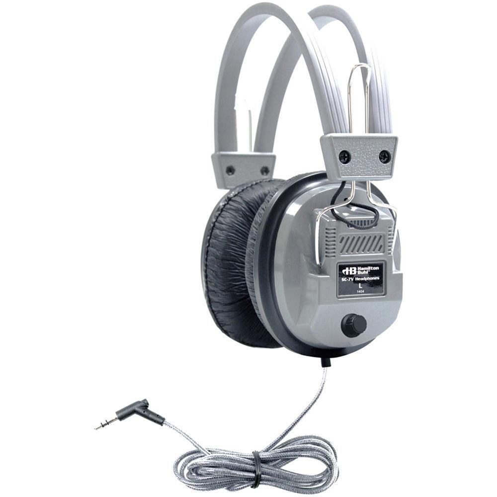 HamiltonBuhl Juke24 MEGA 6-Station Listening Center with Juke24, 6 Deluxe Headphones & 8-Position Jackbox