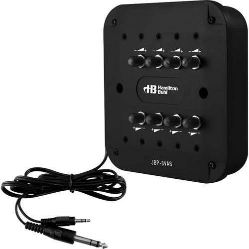 HamiltonBuhl Juke24 MEGA 6-Station Listening Center with Juke24, 6 Deluxe Headphones & 8-Position Jackbox