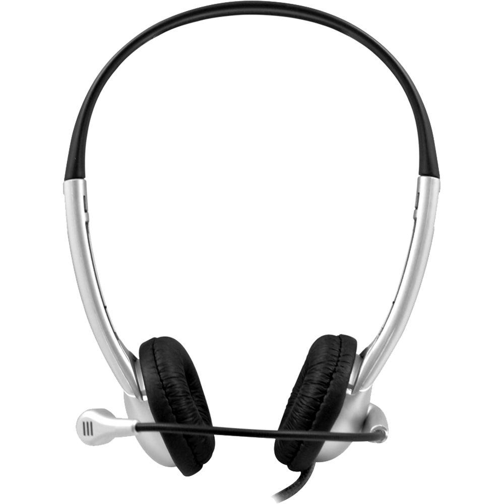 HamiltonBuhl Multimedia USB Headset with Gooseneck Microphone