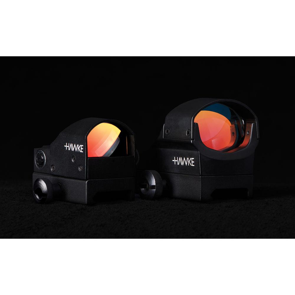 Hawke Sport Optics 1x Red Dot Wide View Reflex Sight with Manual Brightness