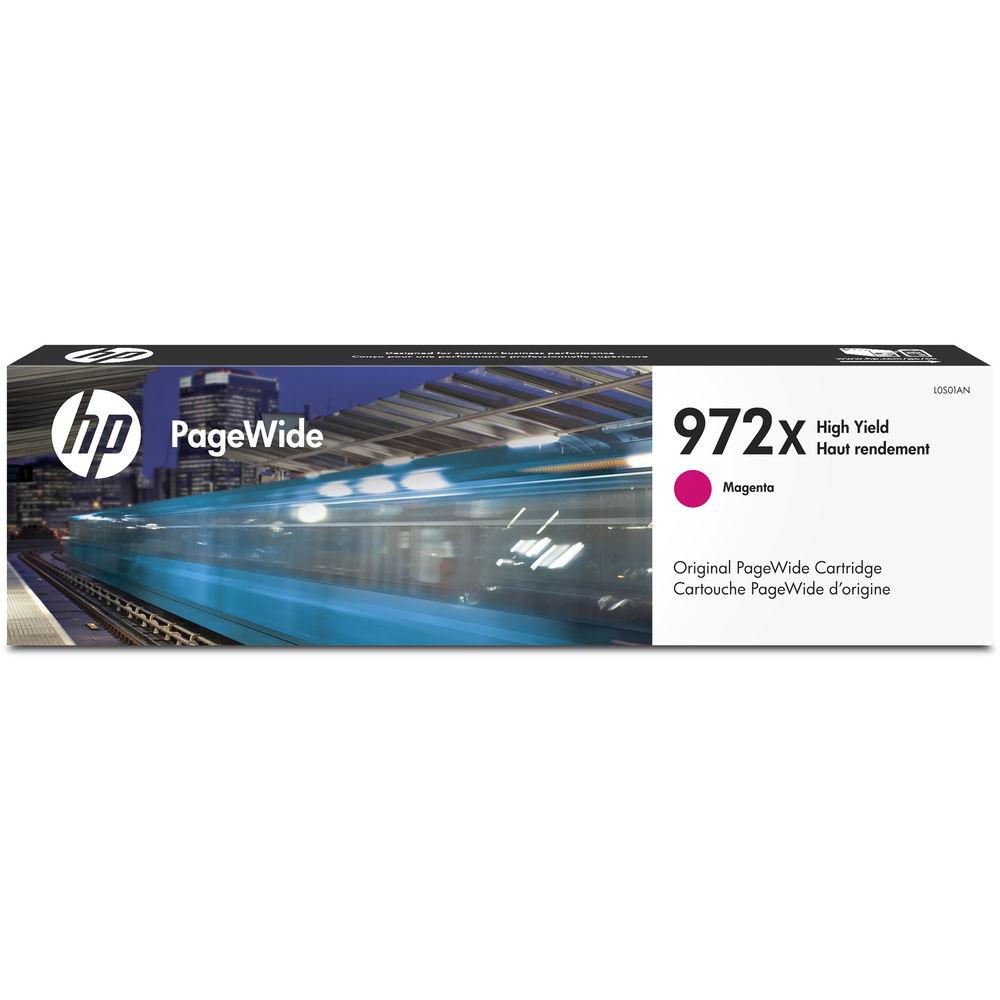 HP 972X High Yield Magenta Original PageWide Cartridge