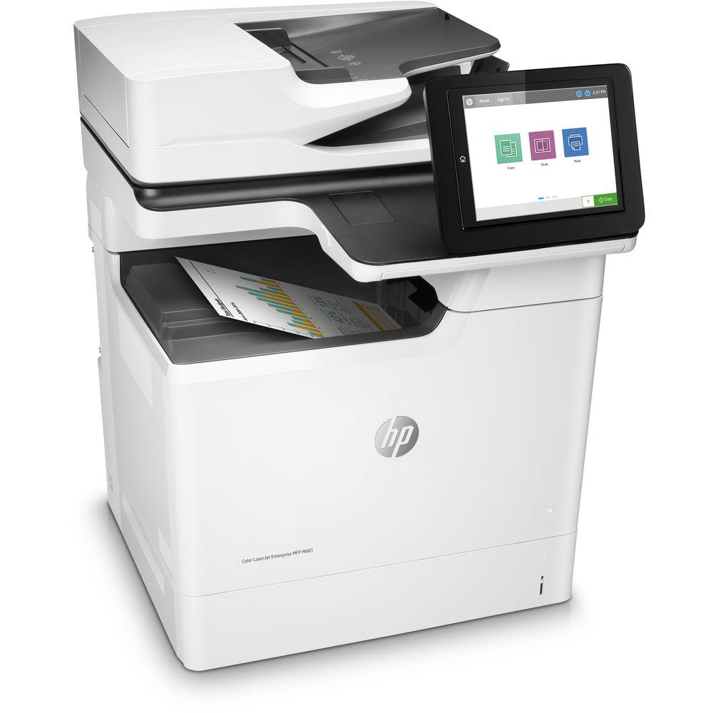 HP Color LaserJet Enterprise M681dh All-In-One Laser Printer
