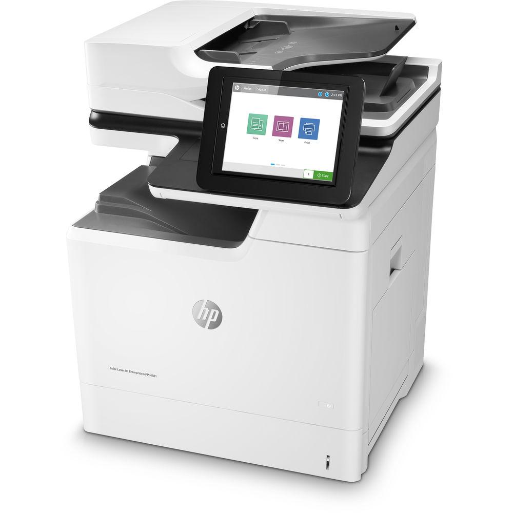 HP Color LaserJet Enterprise M681dh All-In-One Laser Printer