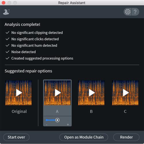 iZotope RX 7 Standard Audio Restoration and Enhancement Software