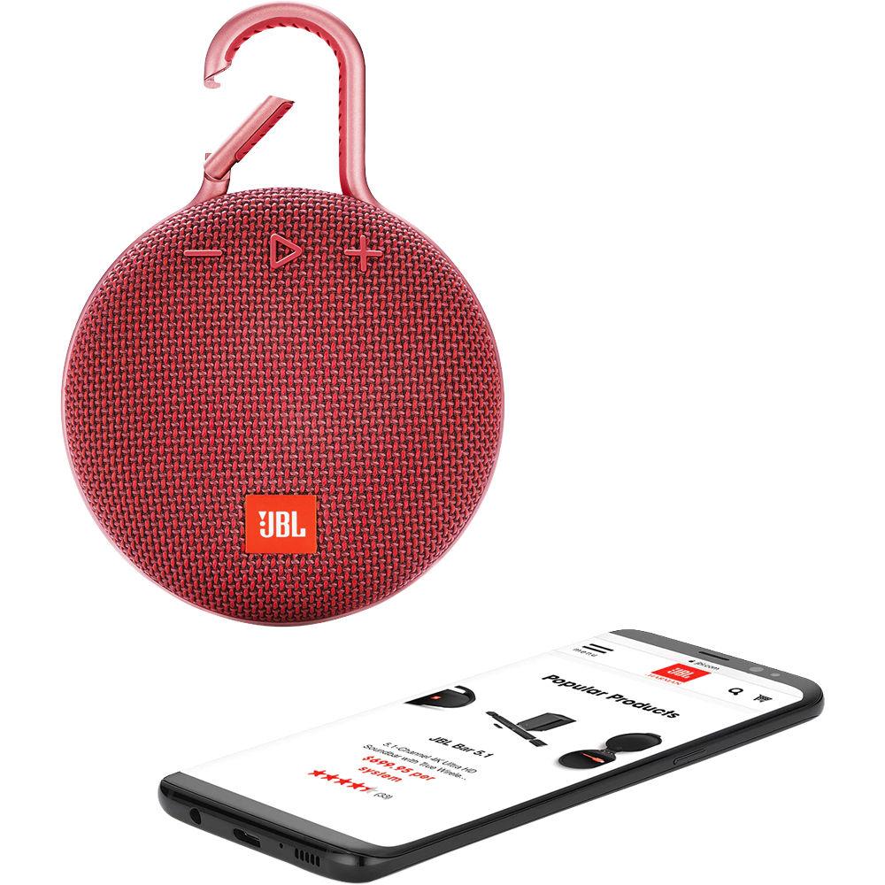 JBL Clip 3 Portable Bluetooth Speaker