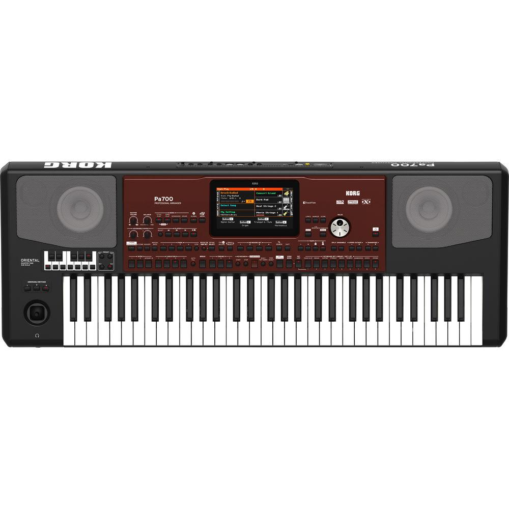 Korg Pa700 ORIENTAL 61-Key Professional Arranger with Touchscreen and Speakers