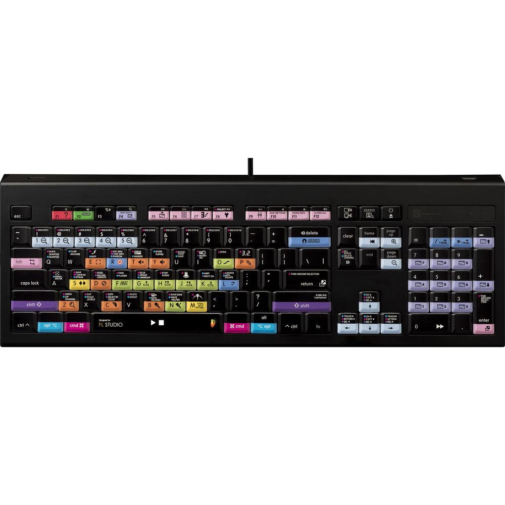 LogicKeyboard Image-Line FL Studio V20 Astra Backlit Mac Keyboard
