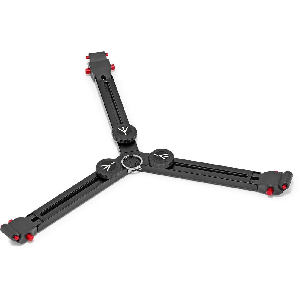 Manfrotto Carbon Fiber Twin Leg Video Tripod Legs with Ground Spreader