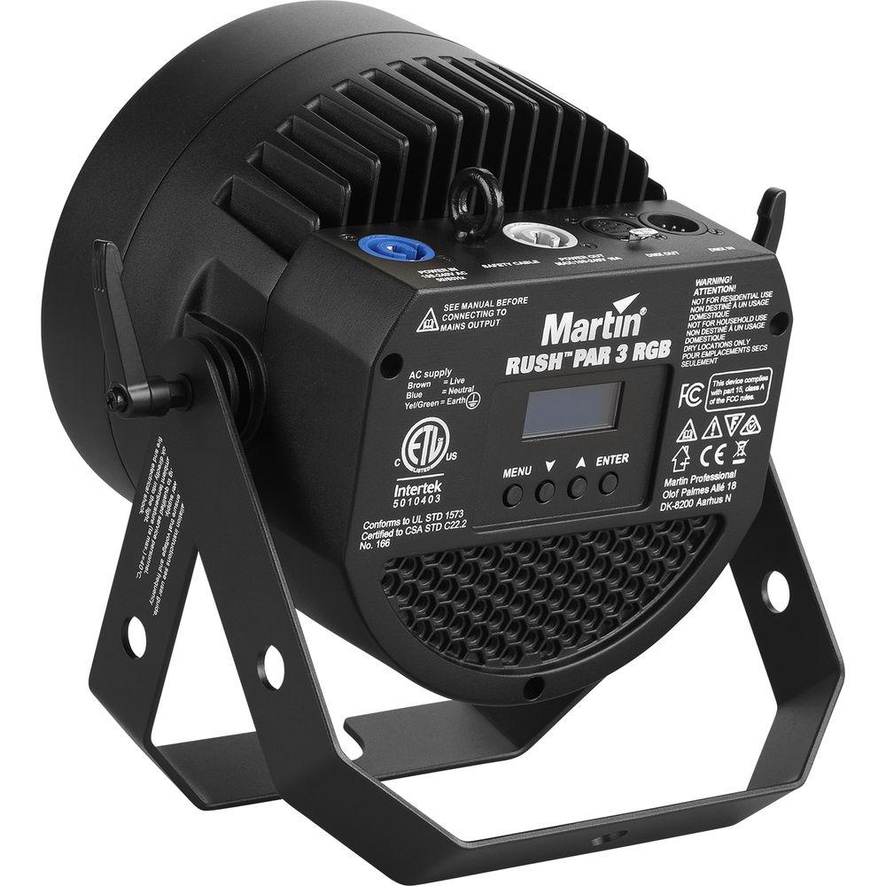 Martin Professional Lighting RUSH PAR 3 RGB Single-Lens RGB LED PAR