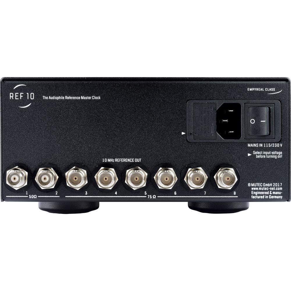 Mutec REF 10 - Audiophile 10 MHz Reference Master Clock