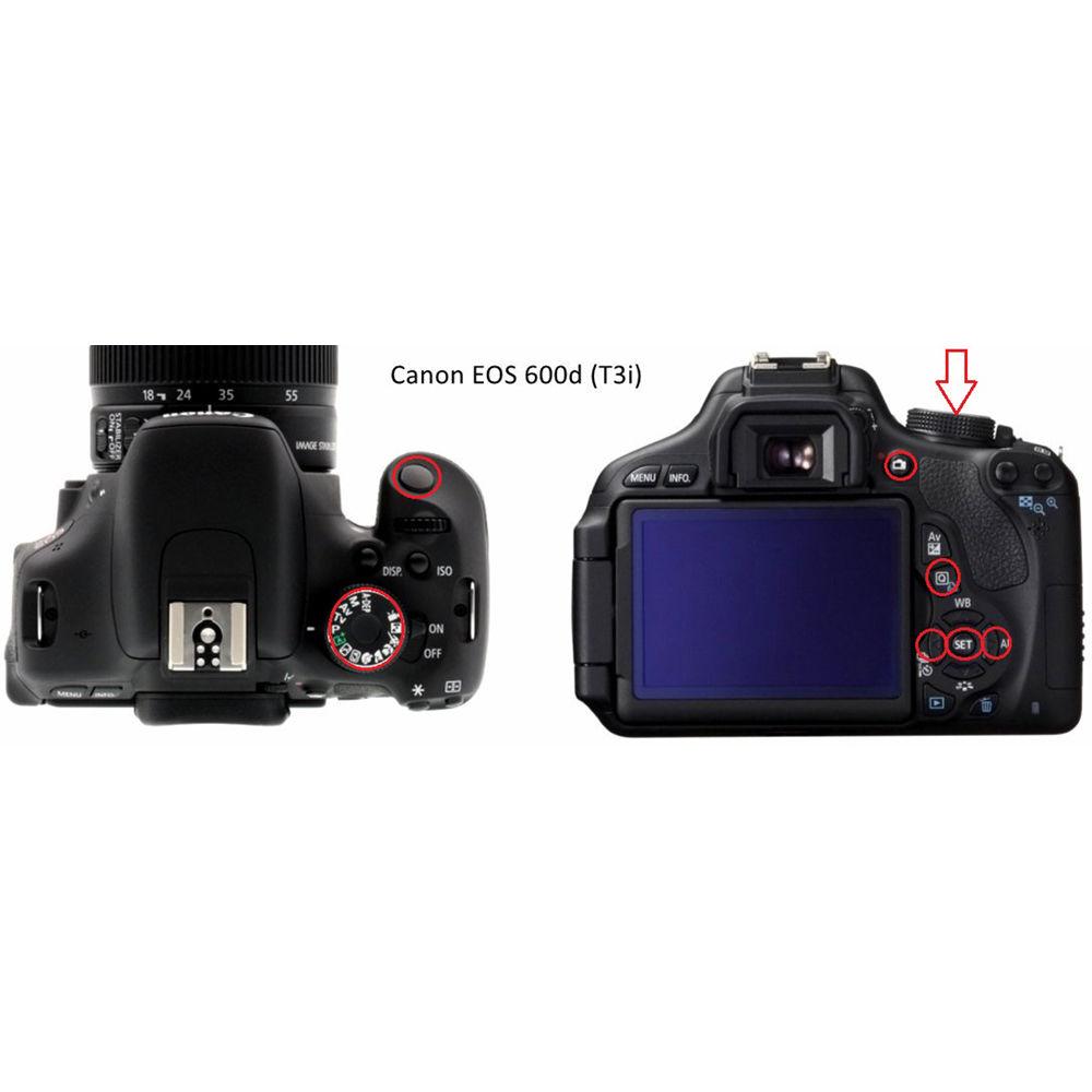 Nimar Water Sports Camera Housing for Canon EOS Rebel T3i with Side Grips