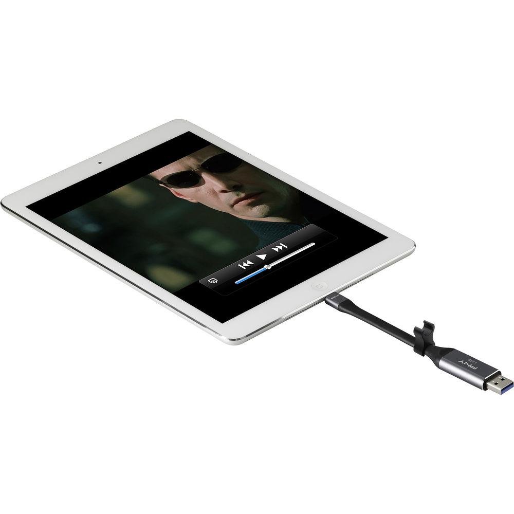 PNY Technologies DUO LINK USB 3.0 OTG Flash Drive for iPhone & iPad