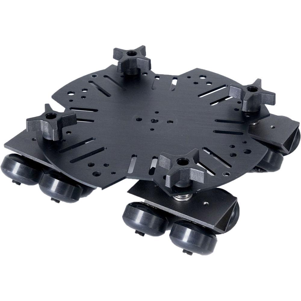 ProAm USA SolidTrax Universal Track Dolly DIY Wheels - Set Of 4 - Works With Modus System
