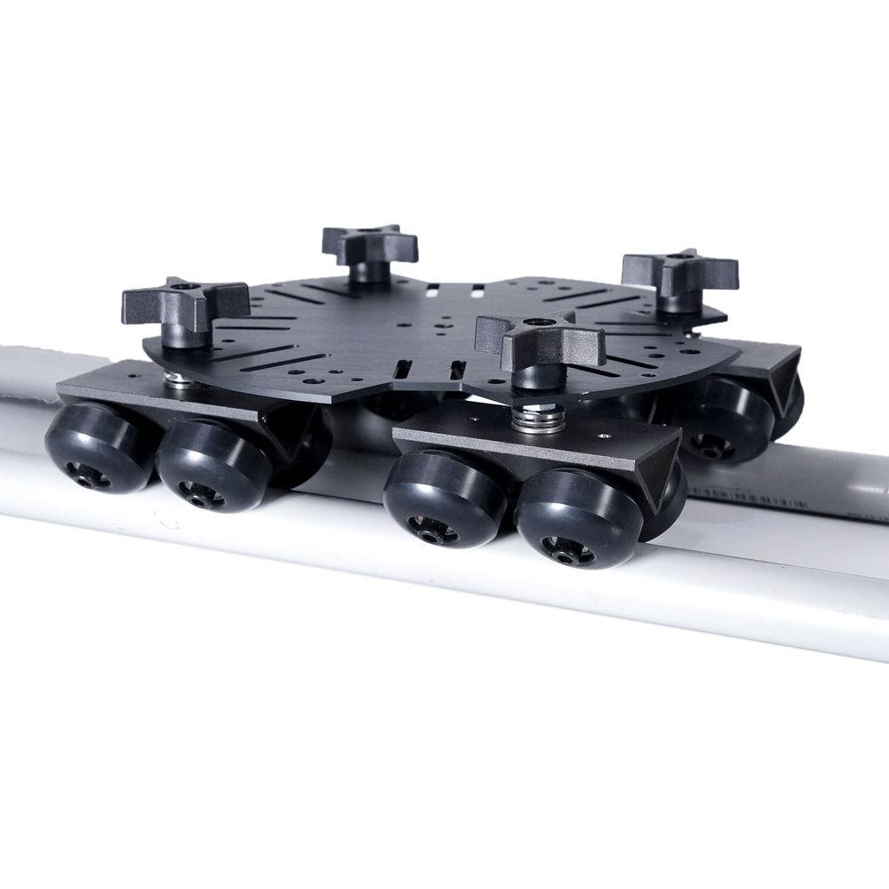 ProAm USA SolidTrax Universal Track Dolly DIY Wheels - Set Of 4 - Works With Modus System