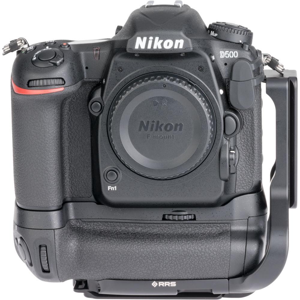 Really Right Stuff BMBD17-L L-Plate for D500 with MB-D17 Grip