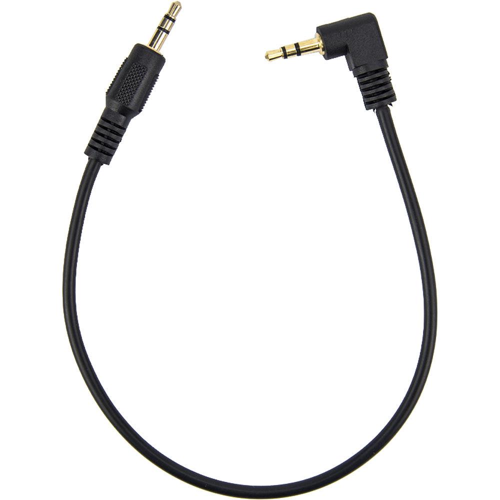 Rocstor Slim Straight 3.5mm Male to Right-Angle 3.5mm Male Stereo Audio Cable