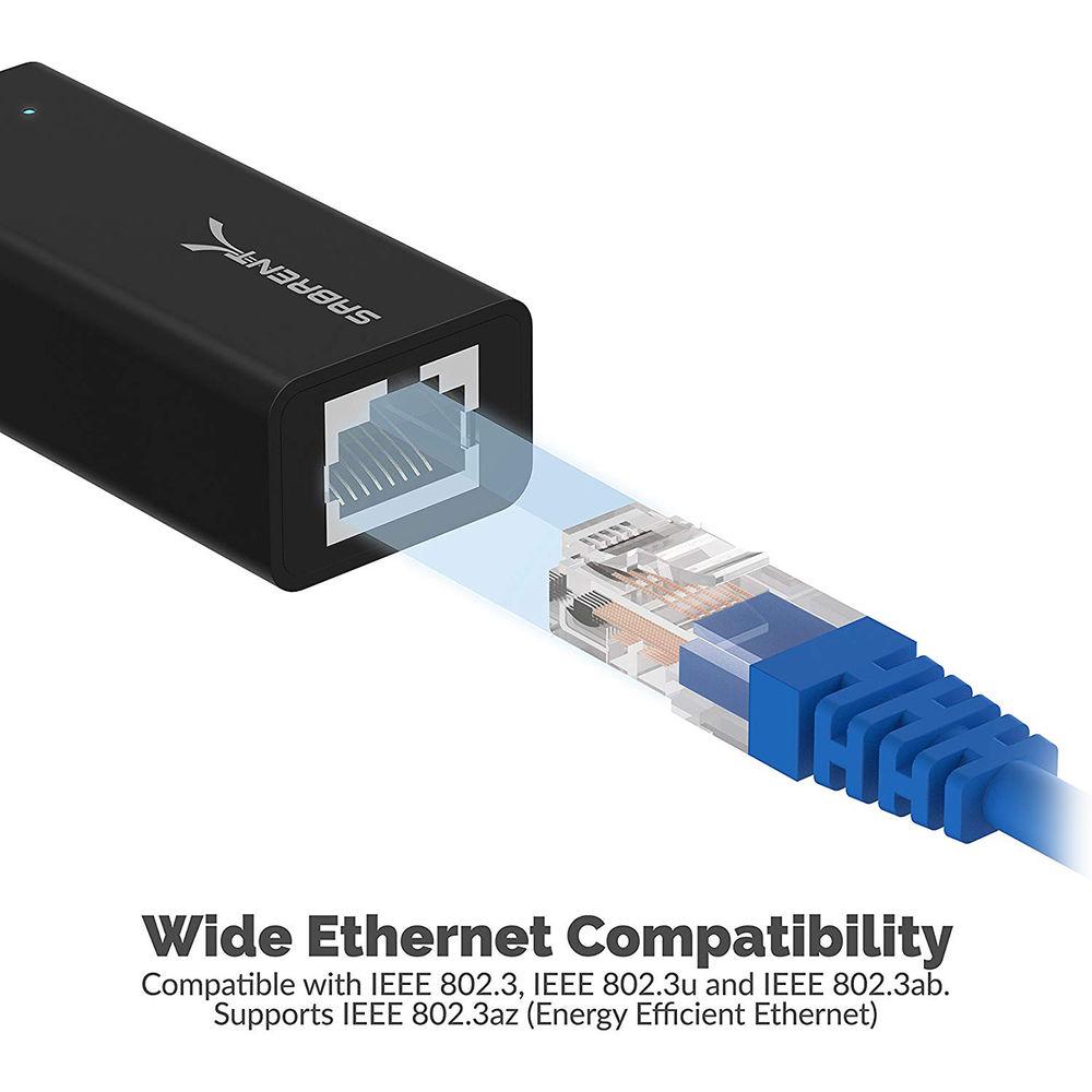 Sabrent USB Type-C to Gigabit Ethernet Adapter