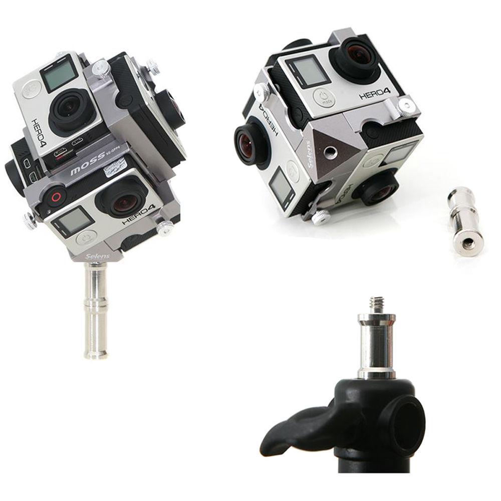 Selens 360° Spherical VR Bracket for Six GoPro HERO4s