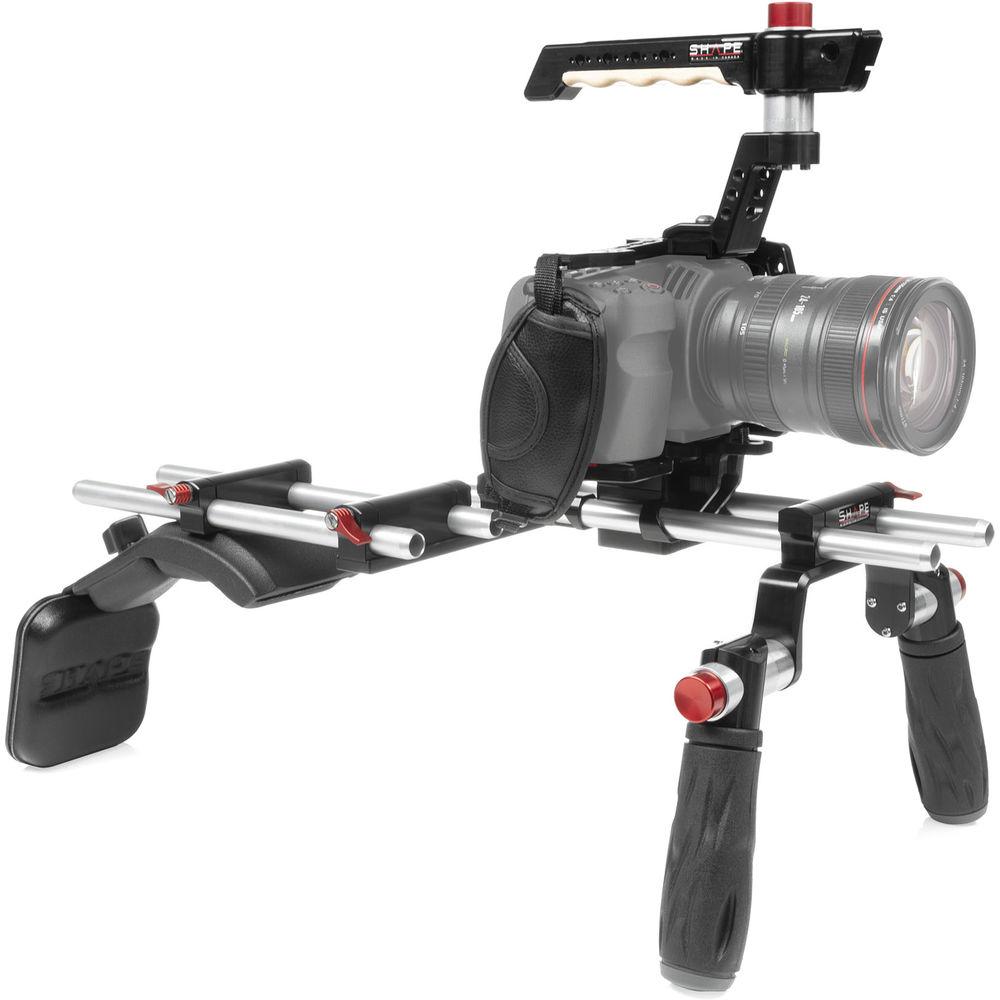 SHAPE Blackmagic Pocket Cinema 4K Offset Shoulder Mount Kit