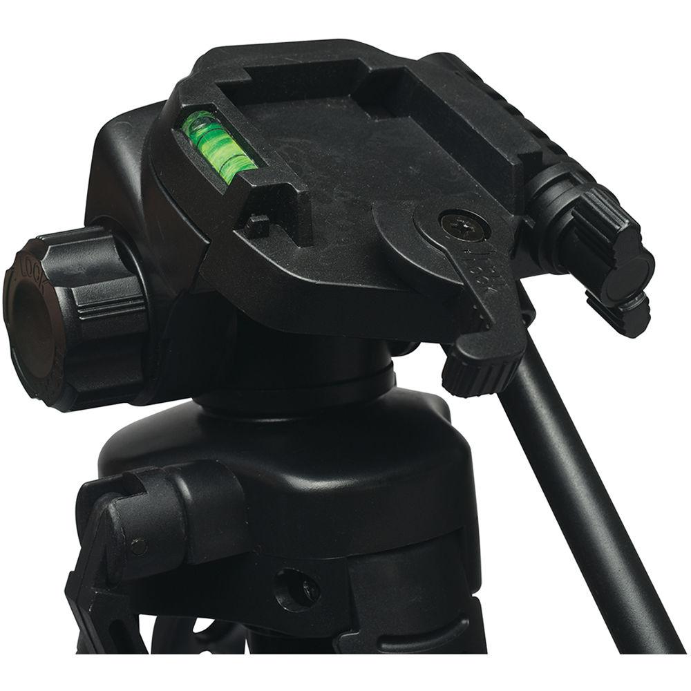 Smith-Victor 65" T65 Tripod with 3-Way Pan & Tilt Head