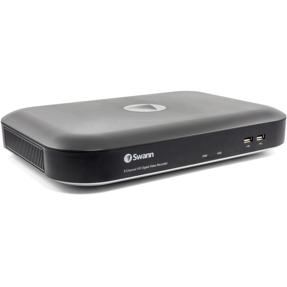 Swann 5580 Series 8-Channel 4K UHD DVR with 2TB HDD & 8 4K Outdoor Night Vision Bullet Cameras