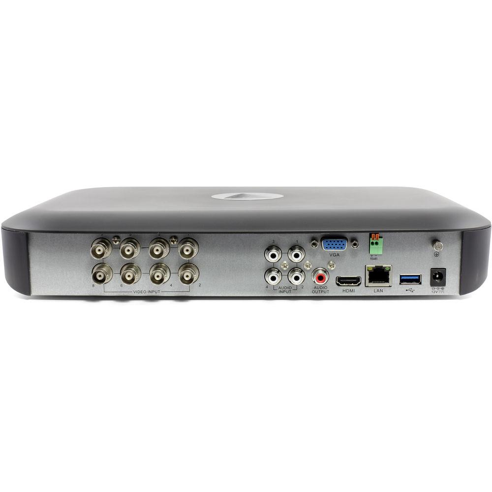 Swann 5580 Series 8-Channel 4K UHD DVR with 2TB HDD & 8 4K Outdoor Night Vision Bullet Cameras