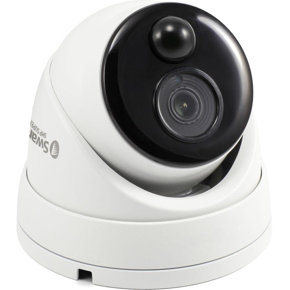 Swann SWPRO-4KMSD-US 4K UHD Outdoor Dome Camera with Night Vision
