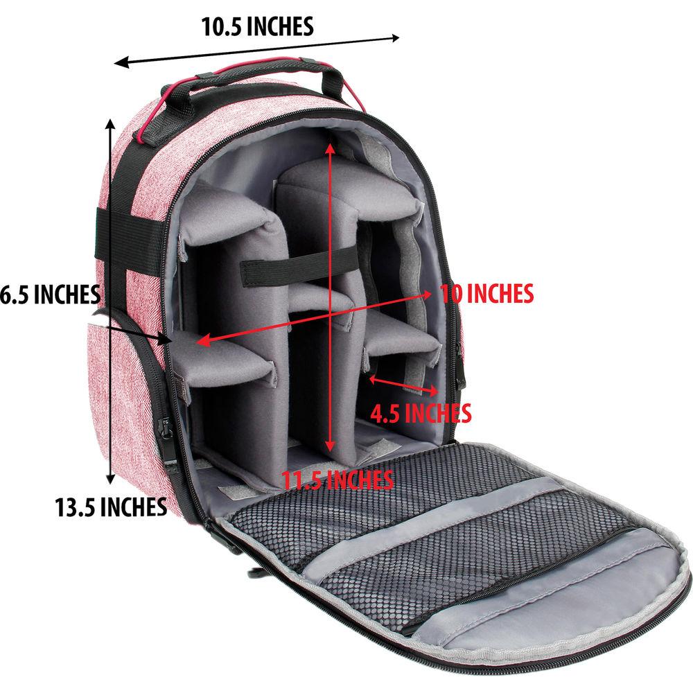 USA Gear U Series UBK DSLR Camera Backpack