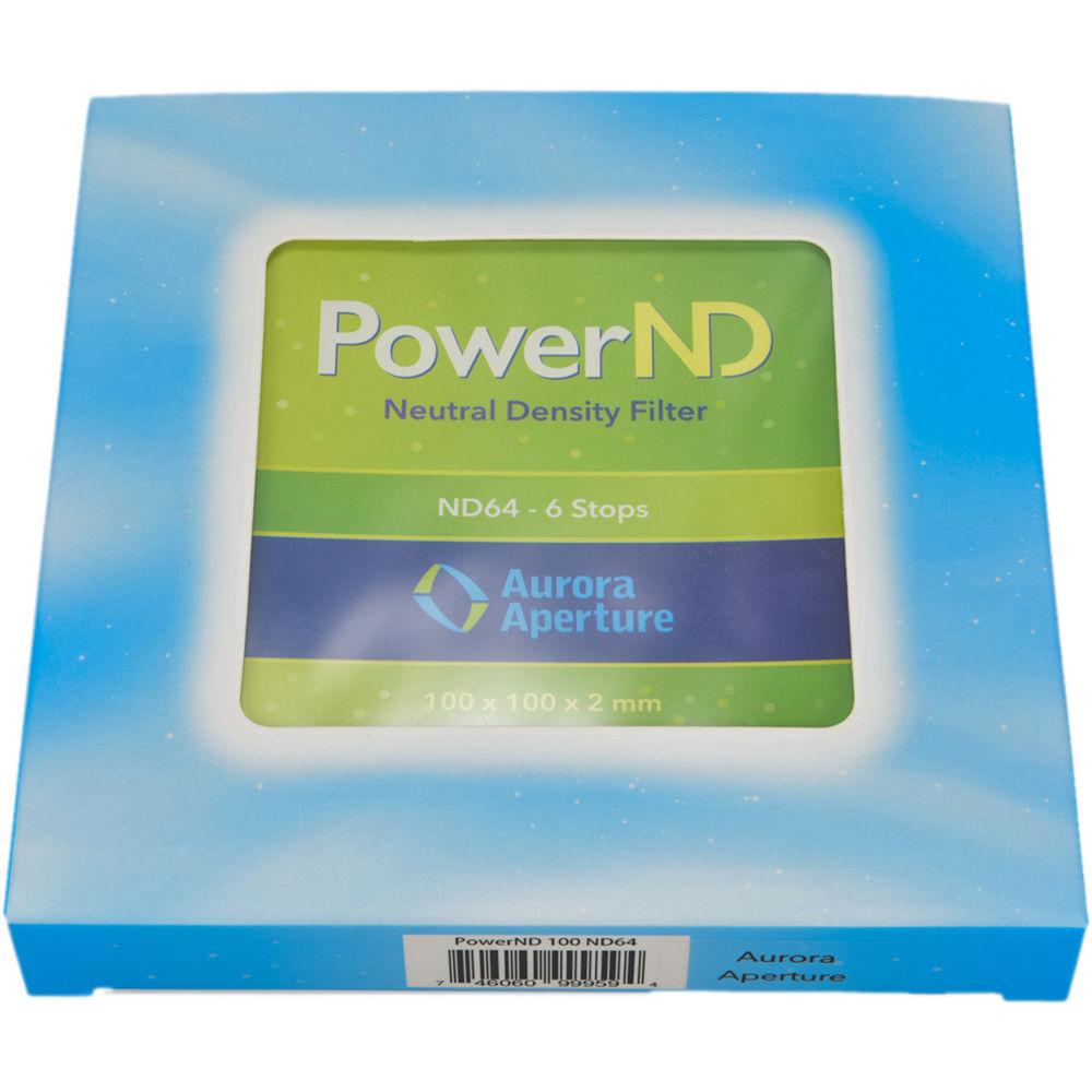 Aurora-Aperture PowerND ND64 100 x 100mm ND 1.8 Filter