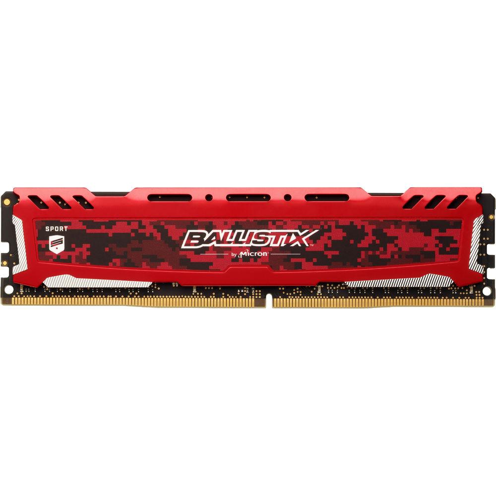Ballistix 16GB Sport LT Series DDR4 3000 MHz SR UDIMM Memory Kit