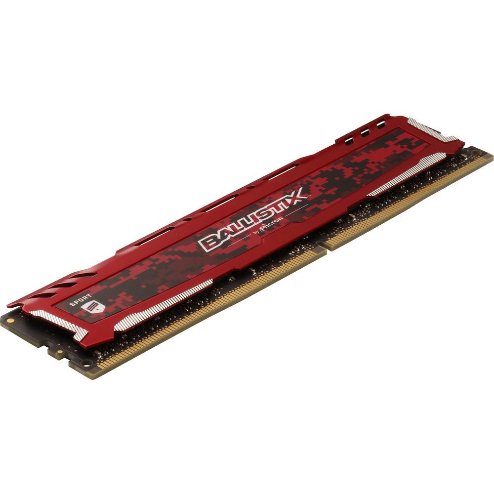 Ballistix 16GB Sport LT Series DDR4 3000 MHz SR UDIMM Memory Kit