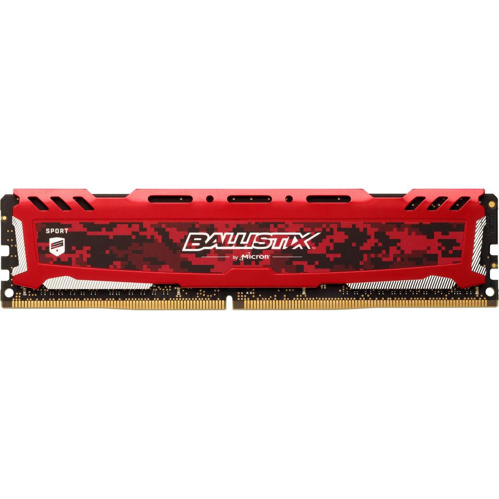 Ballistix 64GB Sport LT Series DDR4 3000 MHz DR UDIMM Memory Kit