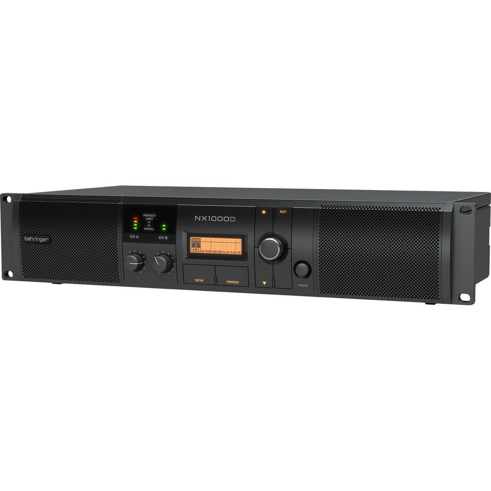 Behringer NX1000D Ultra-Lightweight Class-D Power Amplifier with DSP