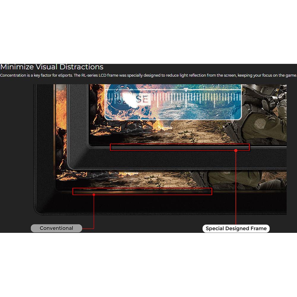 BenQ ZOWIE RL2455TS 24" 16:9 LCD Gaming Monitor