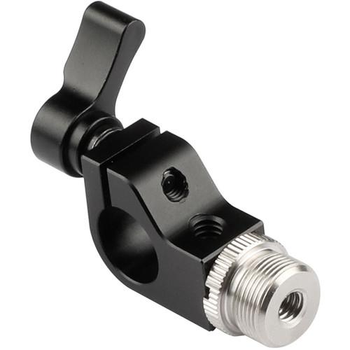 CAMVATE 15mm Rod Clamp With 5 8"-27 Screw For Microphone